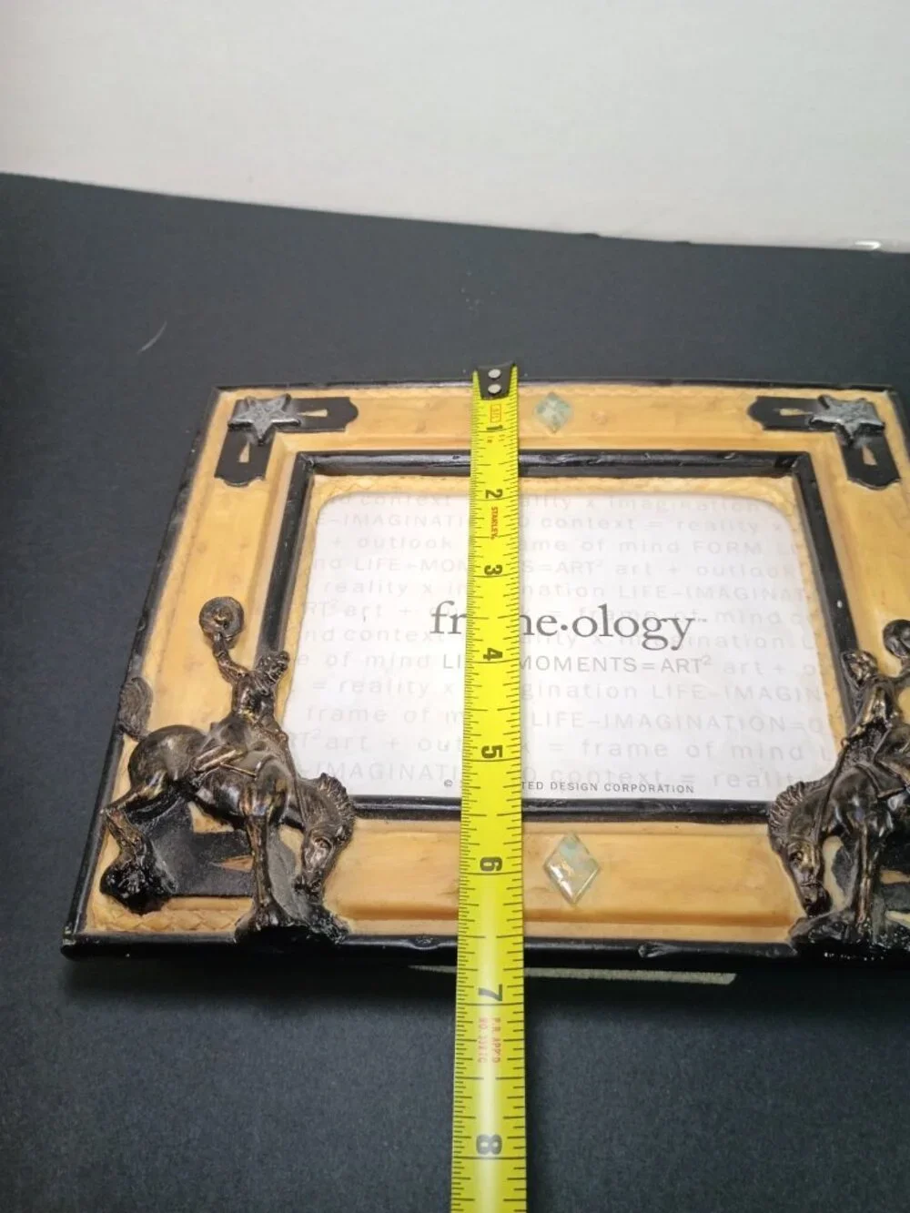 Framology Cowboy 3D Picture Frame Rustic Western Cowboys